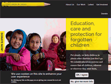 Tablet Screenshot of childrenincrisis.org